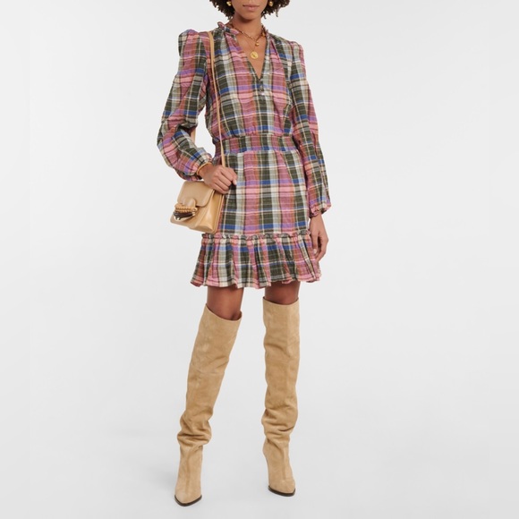 Veronica Beard Multicolor Plaid Dress - Picture 2 of 11